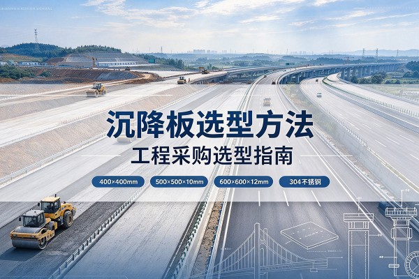 曲阜沉降板选择方法