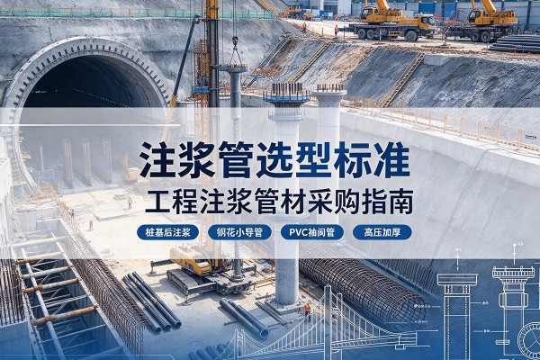 曲阜注浆管选型标准