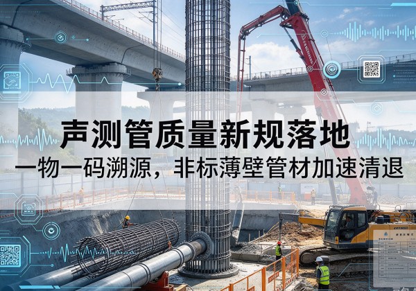 曲阜声测管质量新规落地，一物一码溯源，非标薄壁管材加速清退