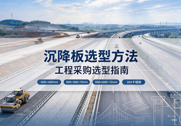 曲阜沉降板选择方法